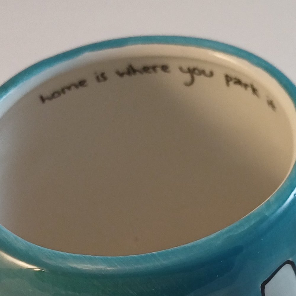 NWT Large Van Camper Motorhome Camping Coffee Tea Mug Home is Where You Park It - Picture 3 of 16